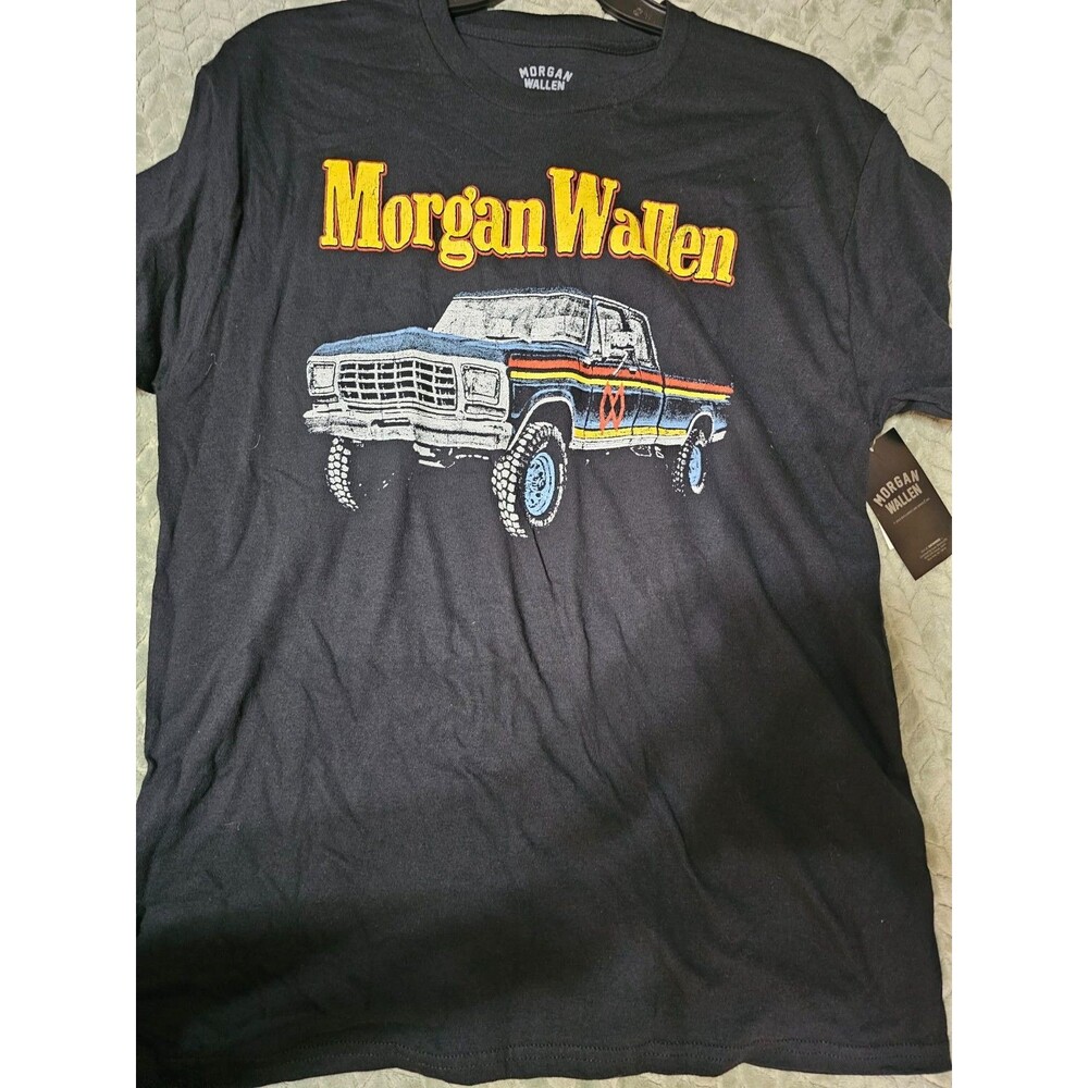 Morgan Wallen Graphic T-Shirt Black Size Large New With Tags Official Merch